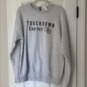 Gray Touchdown Kansas City Sweatshirt